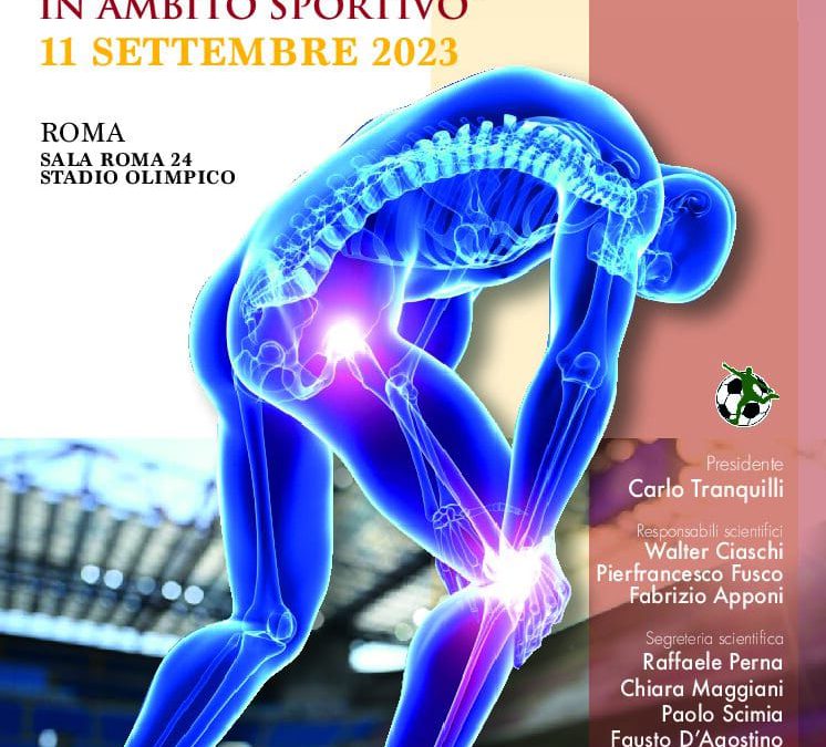 11 Set | III° Congresso Nazionale “Tecniche Innovative Antalgiche Nel Trattamento Del Dolore Muscolo-Scheletrico In Ambito Sportivo”